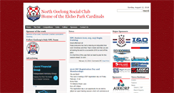 Desktop Screenshot of northgeelongsc.com.au