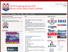 Tablet Screenshot of northgeelongsc.com.au